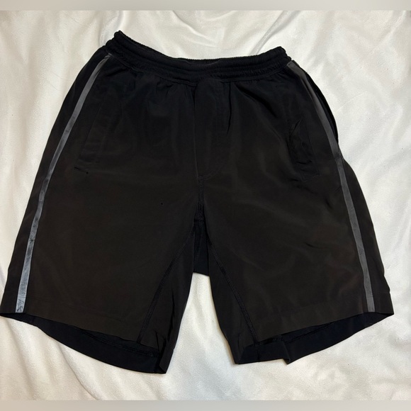 Lululemon Athletica Black Athletic Shorts - Picture 1 of 3
